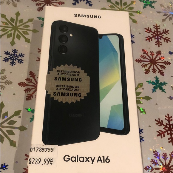 Samsung Galaxy A16 Midnight Black Smartphone